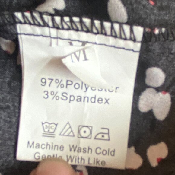 Abstract Floral Babydoll Tie Ruffle Crop Top Boho Cottagecore Y2K Dark Fairy-M - Picture 9 of 10